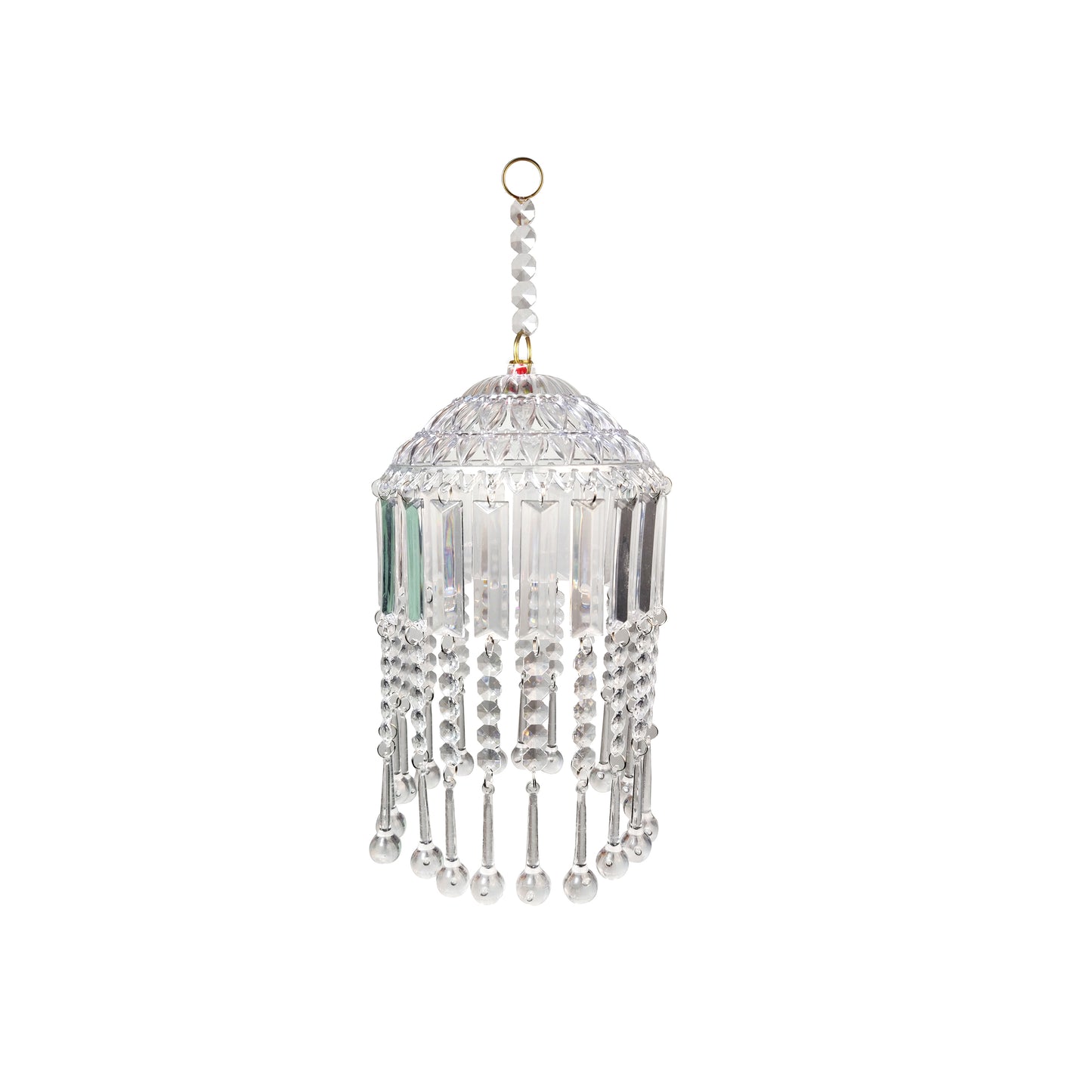 Mini Acrylic Crystal Jhumar/Chandelier for Indoor Outdoor Decorations