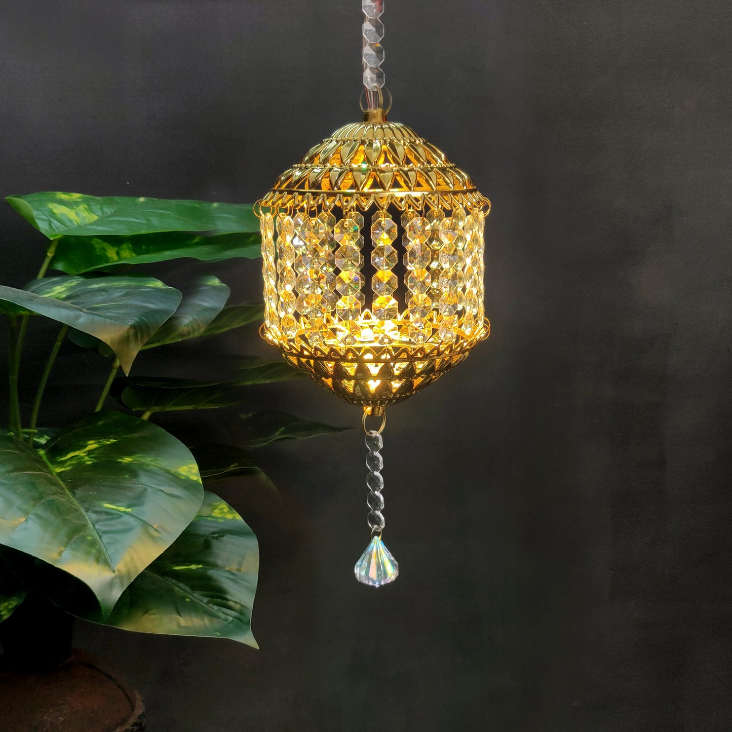 Traditional Acrylic KANDEEL with RGB LED Light