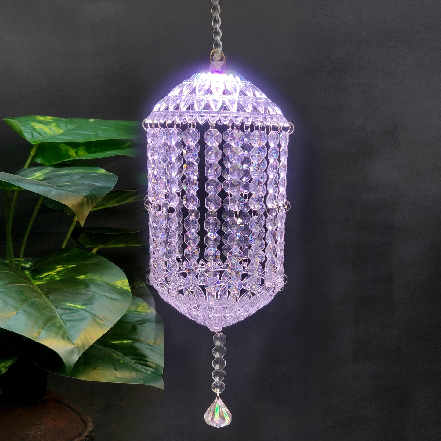 Traditional Acrylic KANDEEL with RGB LED Light
