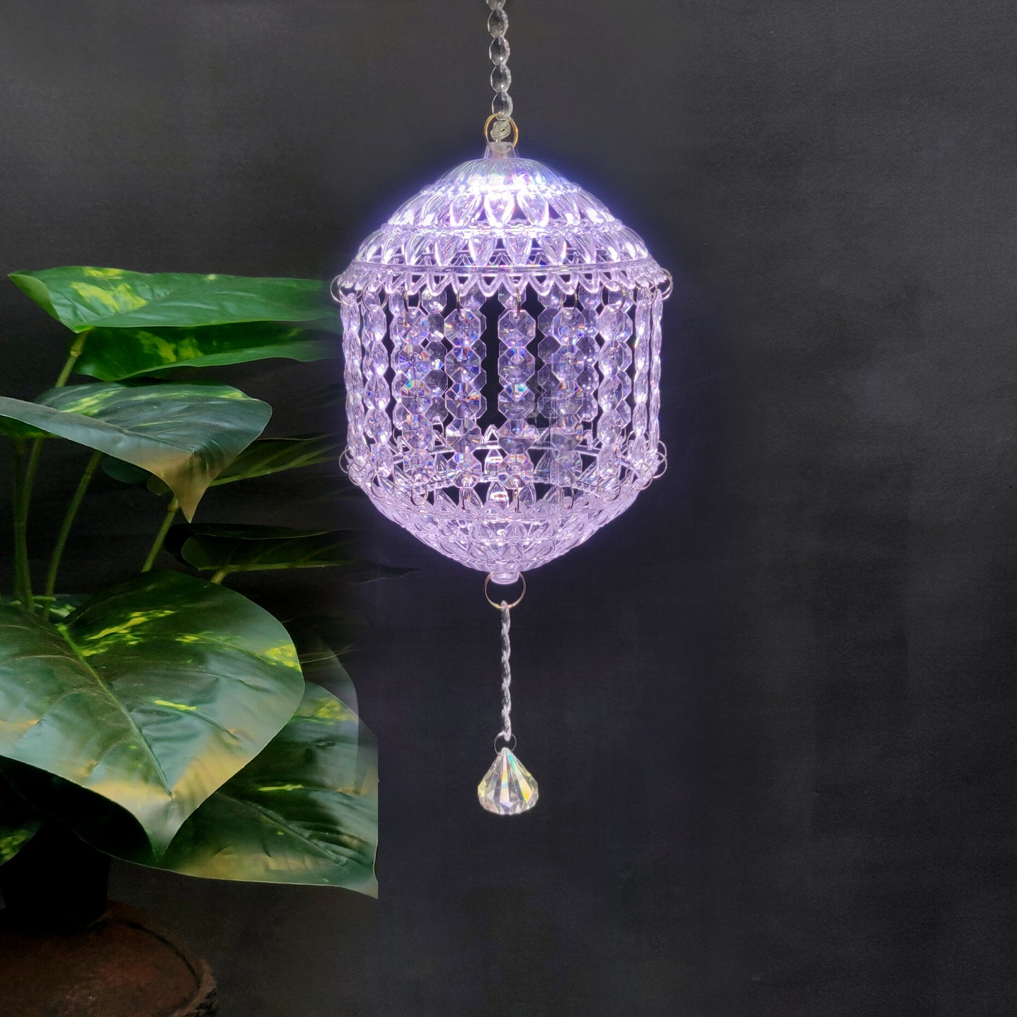 Traditional Acrylic KANDEEL with RGB LED Light