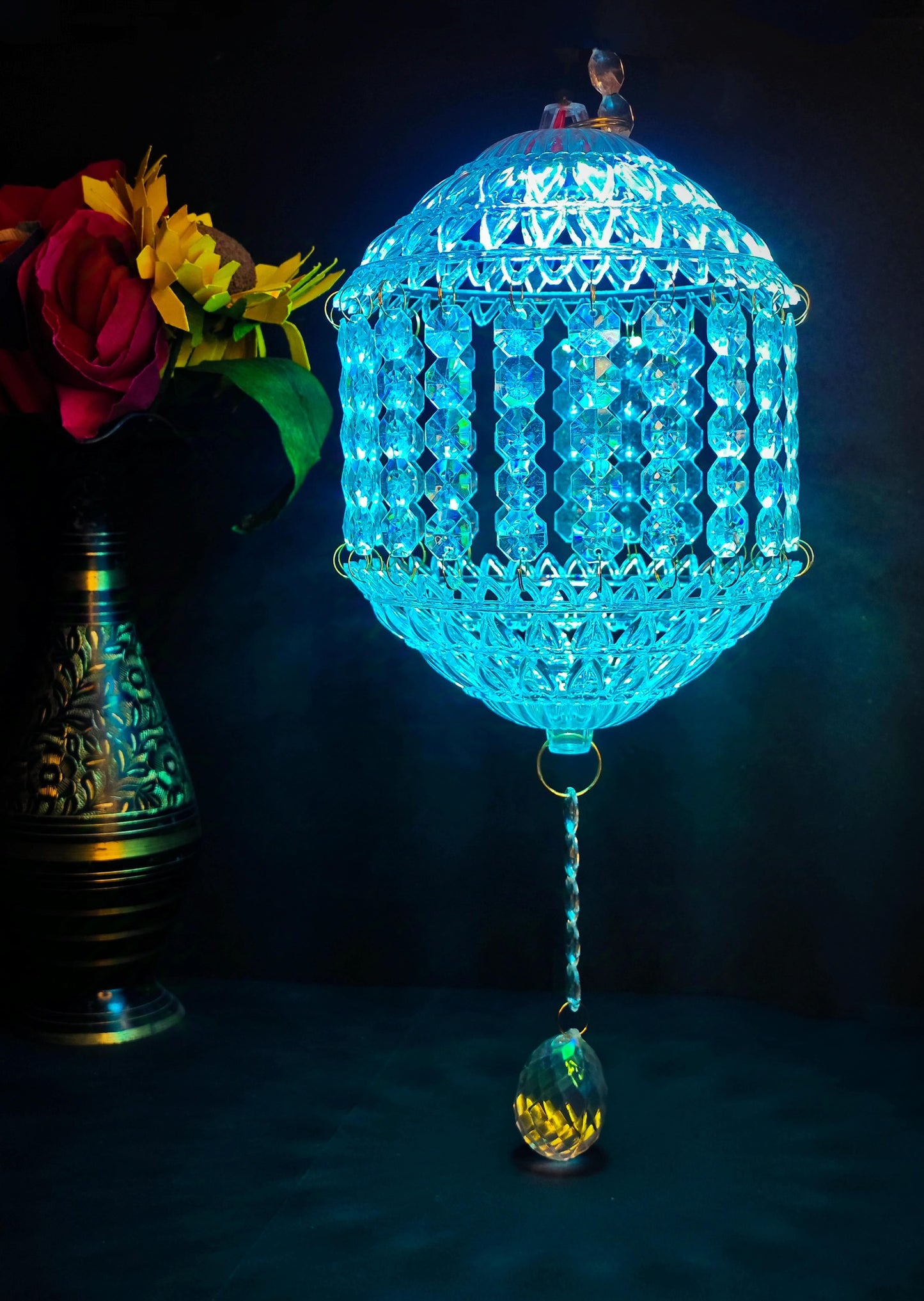 Traditional Acrylic KANDEEL with RGB LED Light