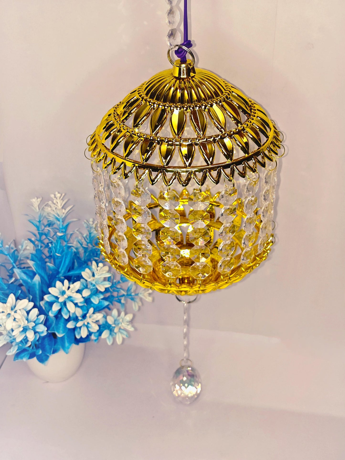 Traditional Acrylic KANDEEL with RGB LED Light