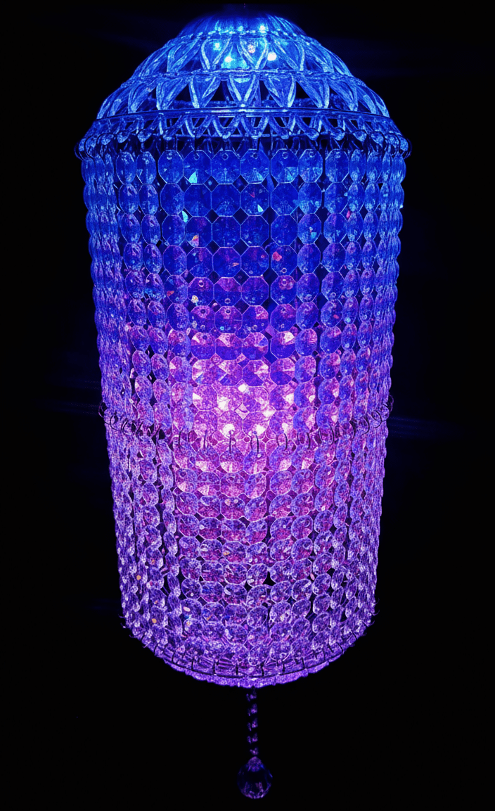 Traditional Acrylic KANDEEL with RGB LED Light For Indoor/Outdoor Decorations - Festive Decore