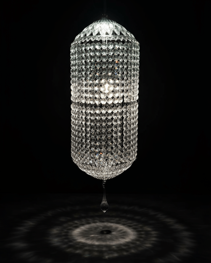Traditional Acrylic KANDEEL with RGB LED Light For Indoor/Outdoor Decorations - Festive Decore