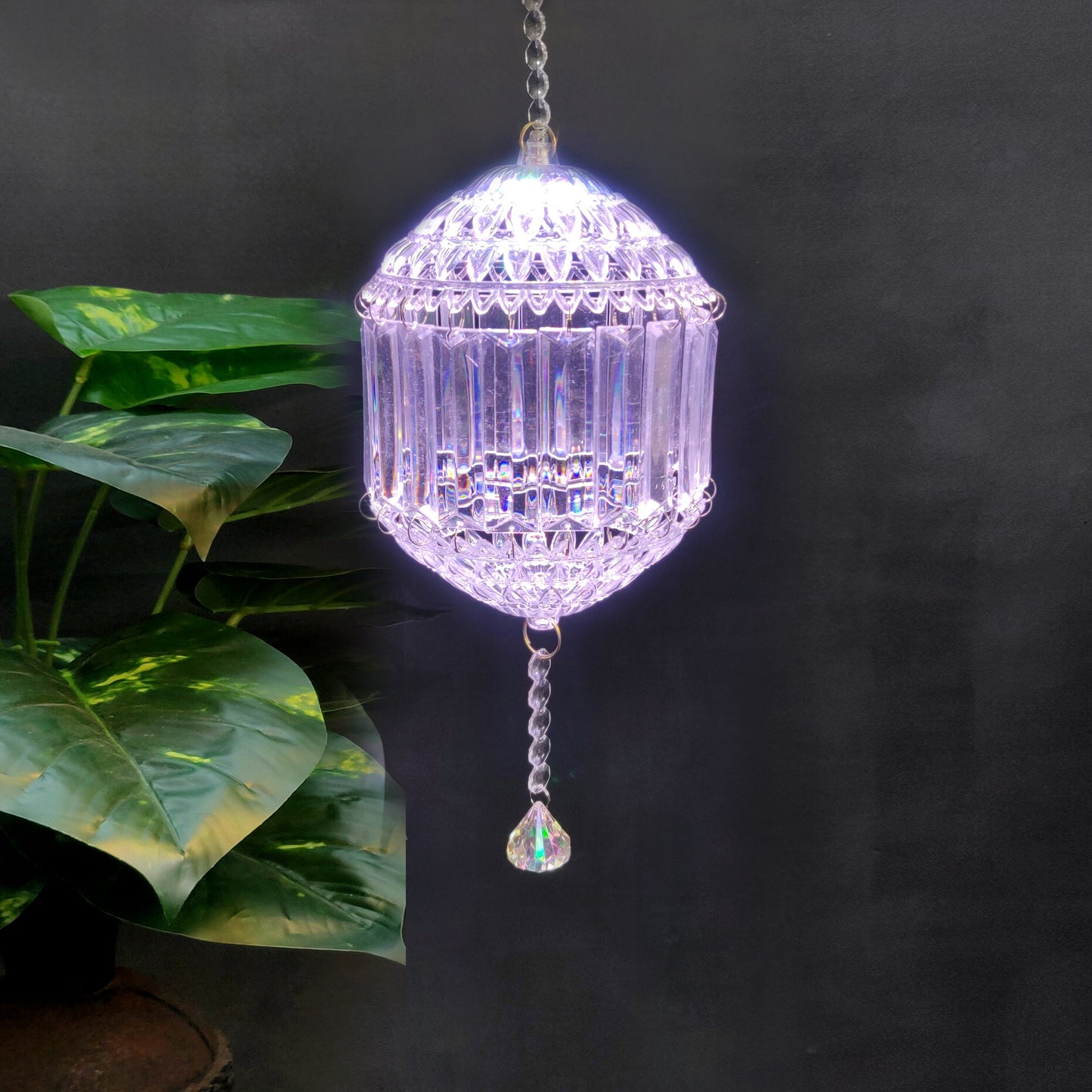 Traditional Acrylic KANDEEL with RGB LED Light