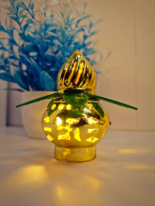 Kalash Style Hanging Fairy Light String for Home Office and Mandir Decore (Kalash)