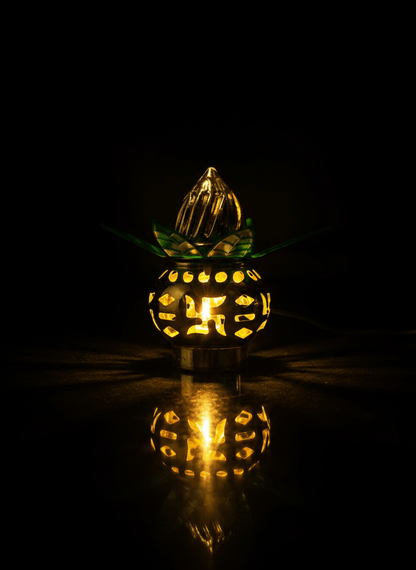 Kalash Style Hanging Fairy Light String for Home Office and Mandir Decore (Kalash) - Festive Decore