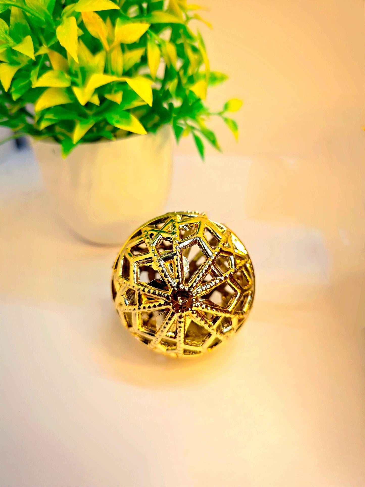Round Shape Moroccan Style Hanging Fairy Light String - Festive Decore