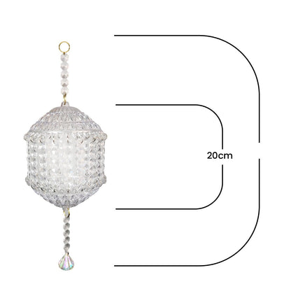Traditional Acrylic KANDEEL with RGB LED Light - Festive Decore