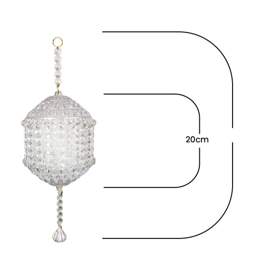 Traditional Acrylic KANDEEL with RGB LED Light - Festive Decore