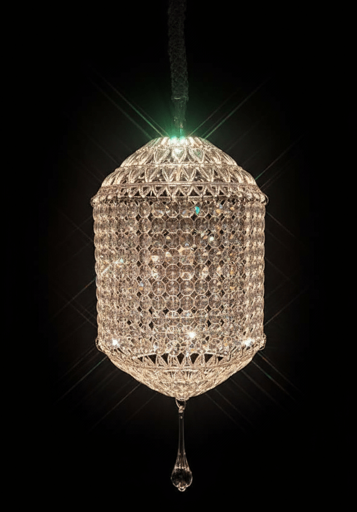 Traditional Acrylic KANDEEL with RGB LED Light - Festive Decore