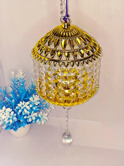 Traditional Acrylic KANDEEL with RGB LED Light - Festive Decore